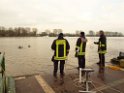 Bergung PKW im Rhein Hitdorfer Fähre P189722